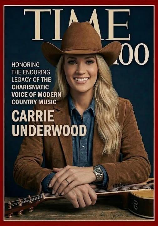 From Country Star to Cultural Powerhouse: Carrie Underwood’s Stunning Rise Lands Her on TIME’s 100 Most Influential List