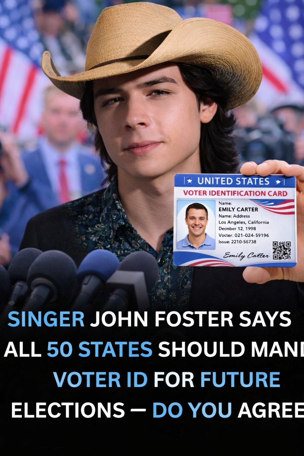 John Foster Enters the Voter ID Debate, Amplifying a National Conversation on Democracy and Access