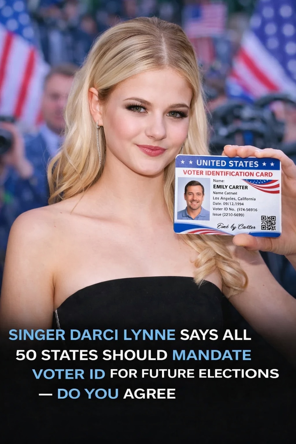 Darci Lynne Enters the Voter ID Debate, Igniting a National Conversation Beyond Entertainment