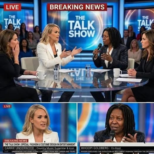 🎥 LIVE ON THE VIEW: THE MOMENT CARRIE UNDERWOOD BROKE THE RULES OF “SAFE TELEVISION” AND LEFT THE ROOM IN SHOCK