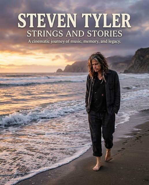 🚨 BREAKING: NETFLIX UNVEILS “STRINGS AND STORIES” WITH STEVEN TYLER — A 16-EPISODE DEEP DIVE THAT HAS FANS TALKING