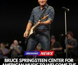 🎶“A Landmark for Music History: Star-Studded Concert to Open Bruce Springsteen Center in New Jersey”