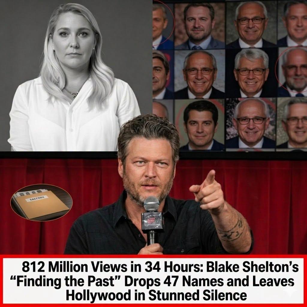 🚨 812 Million Views in 34 Hours: Blake Shelton’s Finding the Past Sparks Global Shock — and a Conversation No One Expected