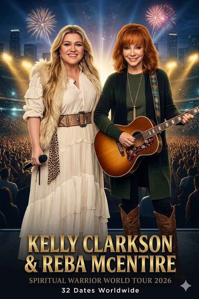 🔥🎤 Kelly Clarkson & Reba McEntire Set the World on Fire with 2026 World Tour Announcement 🎤🔥