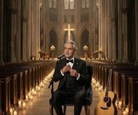 🎄🎶 Andrea Bocelli Performs “O Holy Night” Alone in a Silent Church — Pure, Reverent, and Unforgettable