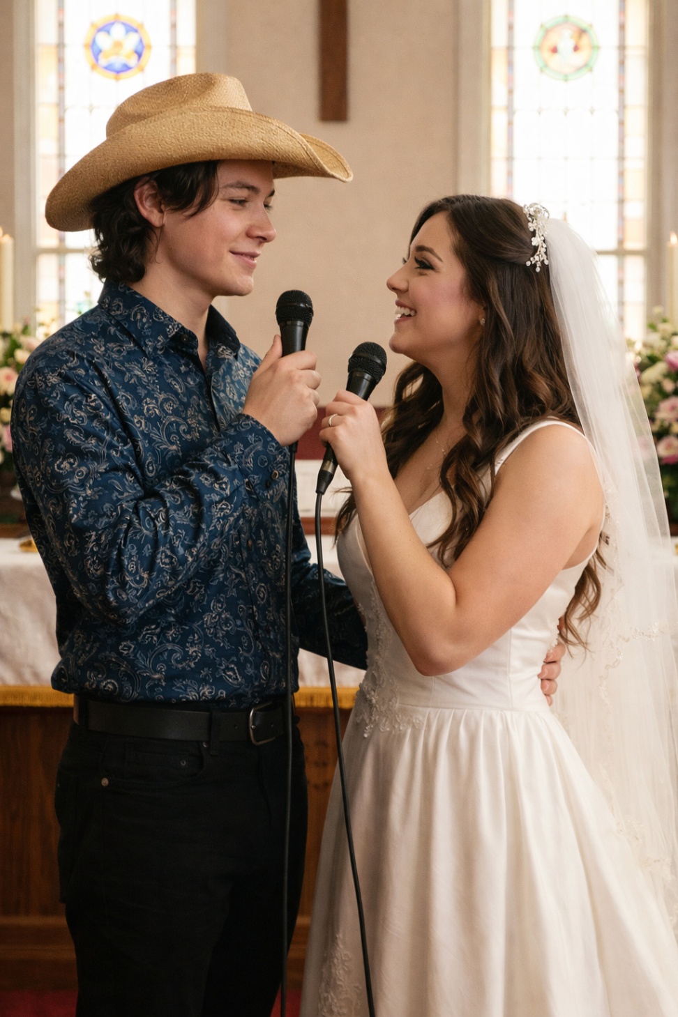 He Didn’t Write It — But He Sang It With Her Anyway