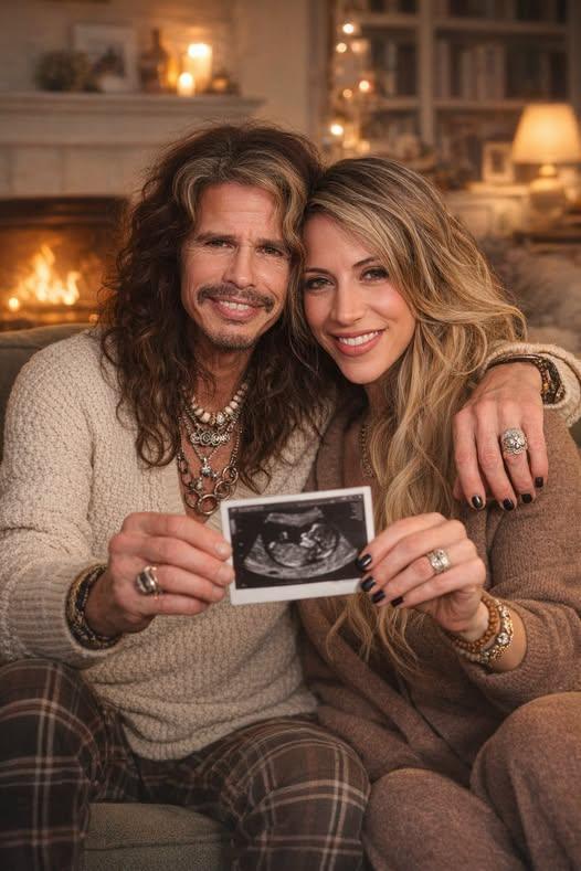 ❤️ A MOMENT OF LOVE (FICTIONAL ENTERTAINMENT STORY): Rumors Swirl Around Steven Tyler and Aimee Preston as Fans Imagine a New Chapter 👶