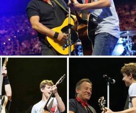 🎤 “SKIPPING SCHOOL… FOR A MOMENT HE’LL NEVER FORGET” — When Bruce Springsteen Turns a Concert Into a Lifetime Memory