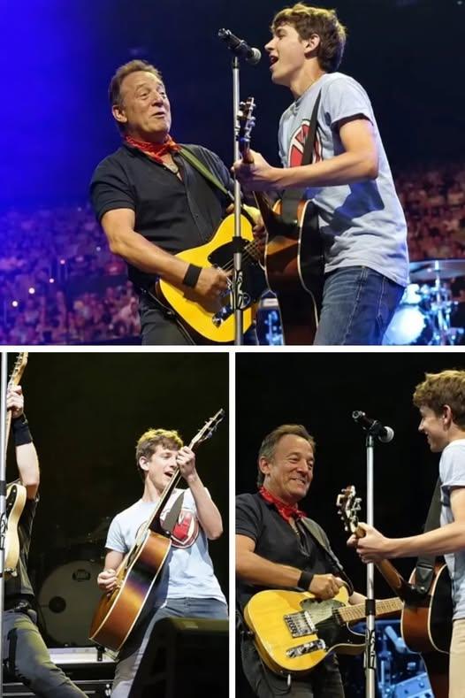 🎤 “SKIPPING SCHOOL… FOR A MOMENT HE’LL NEVER FORGET” — When Bruce Springsteen Turns a Concert Into a Lifetime Memory
