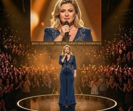 🎤 AT 44, KELLY CLARKSON SANG ONE SONG — AND 12,000 PEOPLE REFUSED TO STOP CLAPPING FOR NEARLY 8 MINUTES