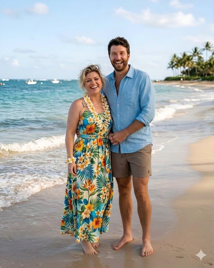 SURPRISE: Kelly Clarkson Lights Up the Internet with Beachside Moments Alongside Fiancé Brett Eldredge