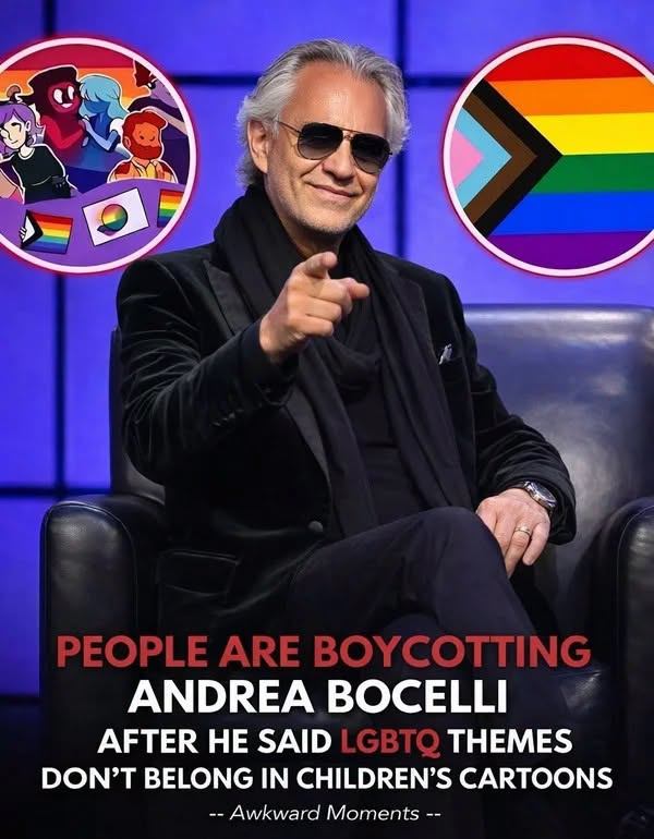 🚨 ANDREA BOCELLI IGNITES A NEW STORM — ONE STATEMENT, AND THE DEBATE IS BACK 🚨