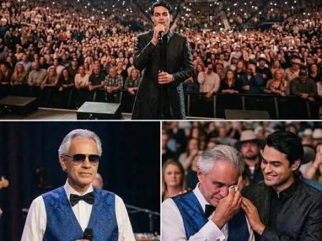 “THAT’S MY FATHER” — Three Words from Matteo Bocelli That Stopped the Music and Touched 10,000 Hearts