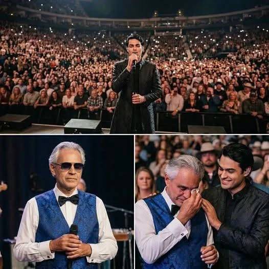 “THAT’S MY FATHER” — Three Words from Matteo Bocelli That Stopped the Music and Touched 10,000 Hearts