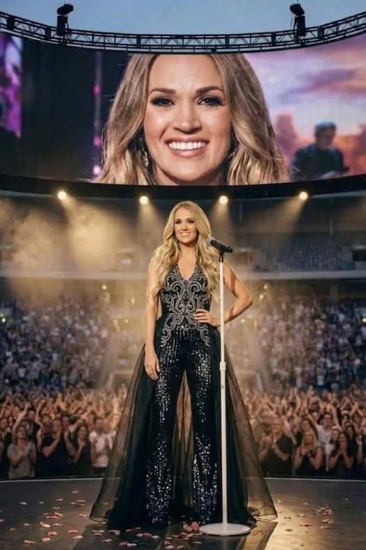 A Stage, A Voice, A Silence That Spoke Volumes: Carrie Underwood’s Live Moment Leaves Thousands Breathless 🎤✨