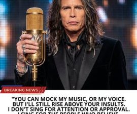 “Dream On” Reignites the Stage: Steven Tyler Delivers a Performance That Reminds the World What Legends Are Made Of 🎤🔥