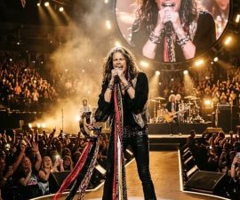 One Song, Eight Minutes, 12,000 Hearts — Steven Tyler Proves Why Legends Don’t Fade 🎤🔥