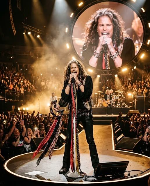 One Song, Eight Minutes, 12,000 Hearts — Steven Tyler Proves Why Legends Don’t Fade 🎤🔥