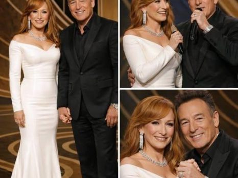 When Legends Collide: Bruce Springsteen, His Wife, and Ed Sheeran Create a Moment No One Saw Coming 🎤✨