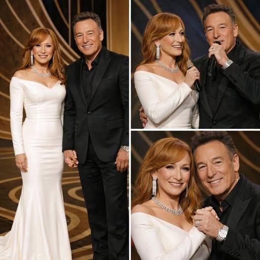 When Legends Collide: Bruce Springsteen, His Wife, and Ed Sheeran Create a Moment No One Saw Coming 🎤✨