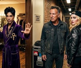Behind Closed Doors: The Story of Prince, Bruce Springsteen, Madonna—and the Dressing Room That Sparked Years of Speculation 🎤💜