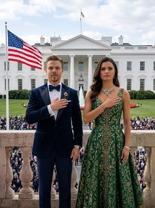 When the Music Stopped: Derek Hough and Hayley Erbert’s Quiet Prayer Turned a Crowd of Thousands Into Complete Silence 🌍🕊️