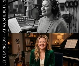 AT 43, SHE RETURNS: Kelly Clarkson Shocks the World with a Song Fans Thought They Might Never Hear Again