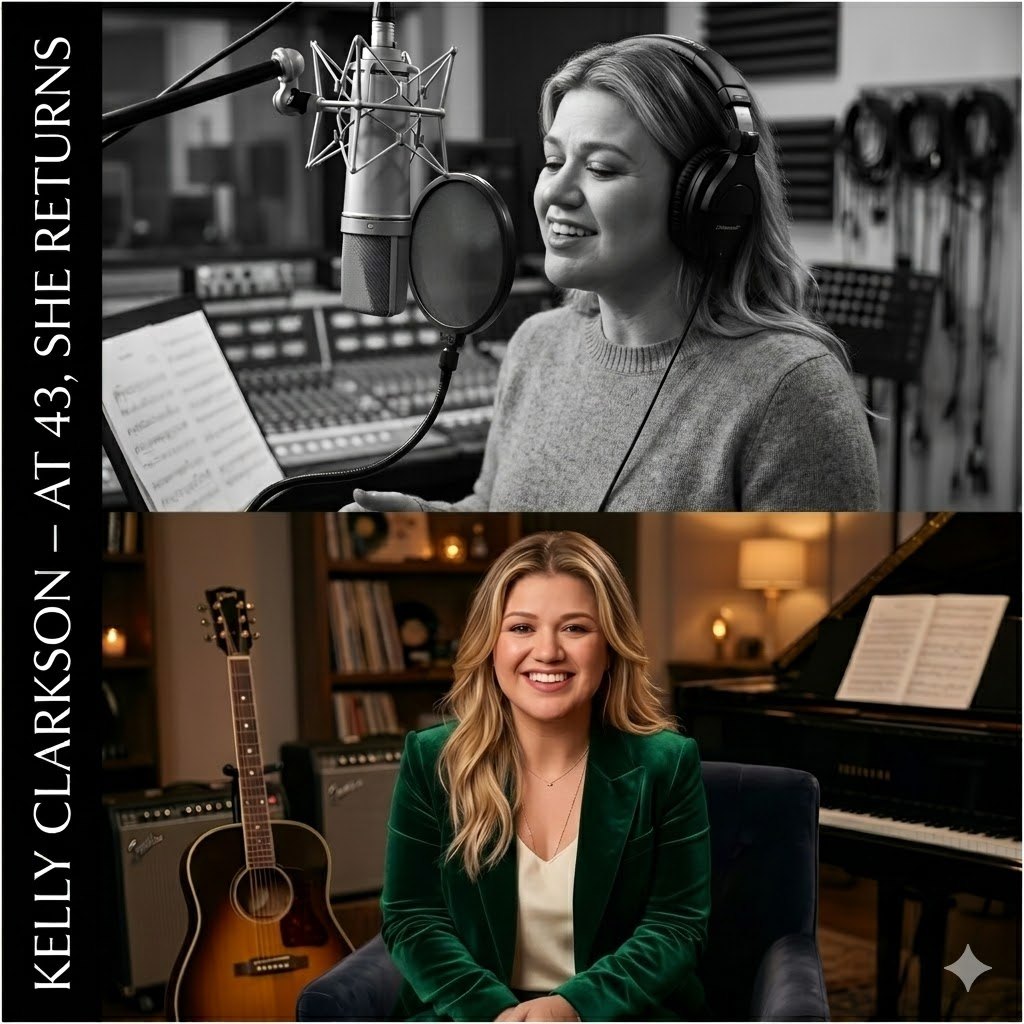 AT 43, SHE RETURNS: Kelly Clarkson Shocks the World with a Song Fans Thought They Might Never Hear Again