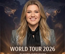 GLOBAL SHOCKWAVE: KELLY CLARKSON UNVEILS 2026 WORLD TOUR — A RETURN THAT REDEFINES THE STAGE 🎤✨