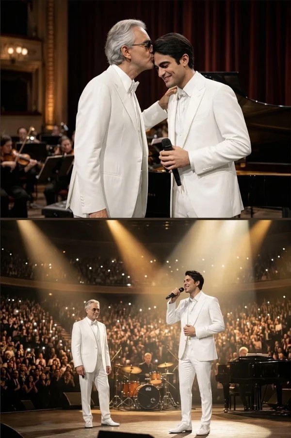 A LEGACY IN VOICE: WHEN ANDREA BOCELLI STEPPED BACK — AND THE FUTURE STEPPED FORWARD 🎤✨