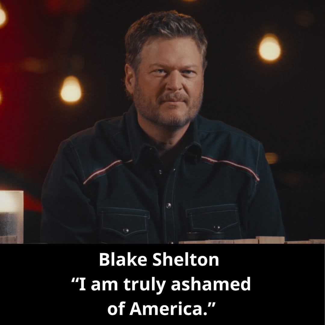 Blake Shelton Sparks Nationwide Debate After Explosive Comments on America’s Political Climate