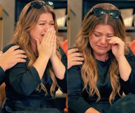 🚨 An Emotional Moment in Nolensville: Kelly Clarkson Moved to Tears During Visit With Local Families