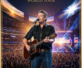 BLAKE SHELTON UNVEILS 2026 TOUR “ONE LAST RIDE” — A CELEBRATION OF COUNTRY ROOTS, LEGACY, AND ONE FINAL JOURNEY
