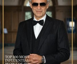 🚨 BREAKING NEWS: Andrea Bocelli Named Among TIME’s 100 Most Influential Figures — A Legacy That Transcends Music