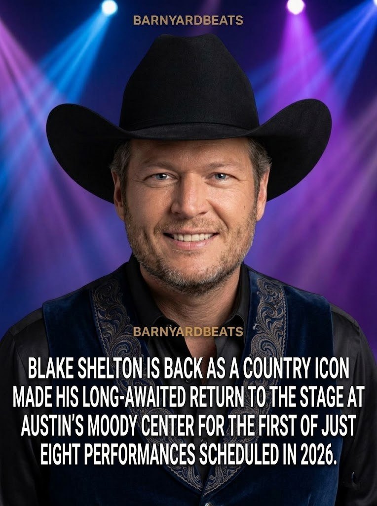 🎤🔥 BLAKE SHELTON IS BACK — AND COUNTRY MUSIC JUST GOT LOUDER 🔥🎤