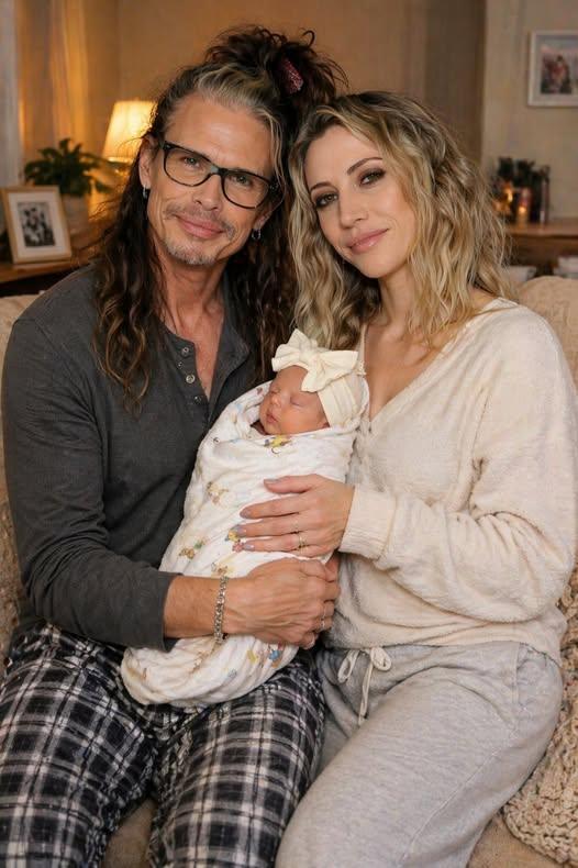 🎉 A NEW CHAPTER BEGINS: Steven Tyler Welcomes Baby Charlotte Ann “Charlie” With Heartfelt Joy