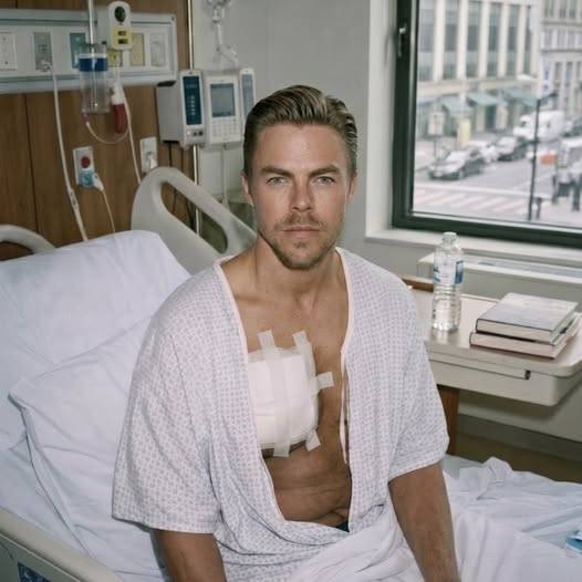 ‼ “JUST IN” OR JUST VAGUE DRAMA? The Derek Hough Hospital Story That’s Missing the Facts