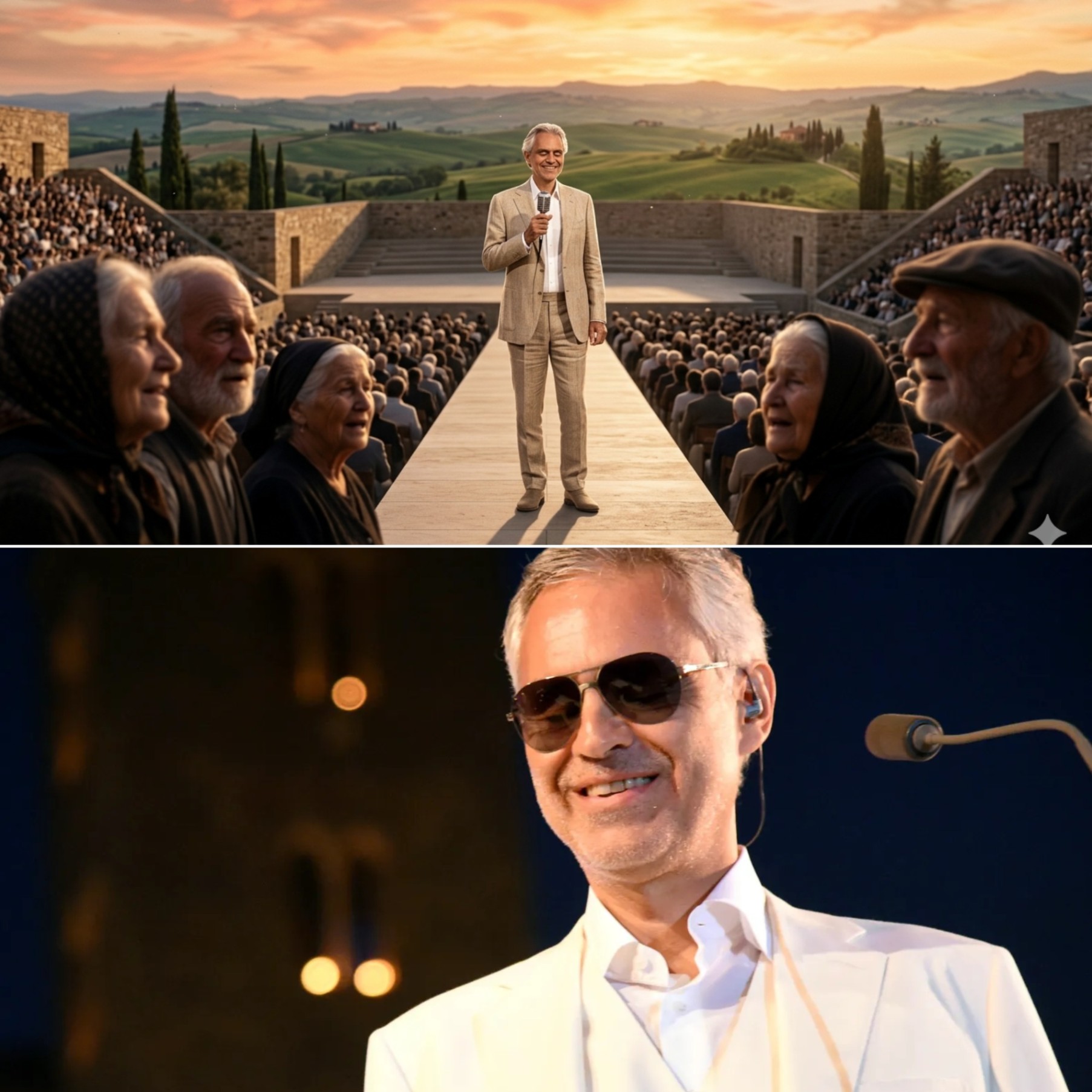 “Hello everyone, ‘Little Andrea’ is finally home!” — A Night of Memory, Music, and Meaning at the Teatro del Silenzio