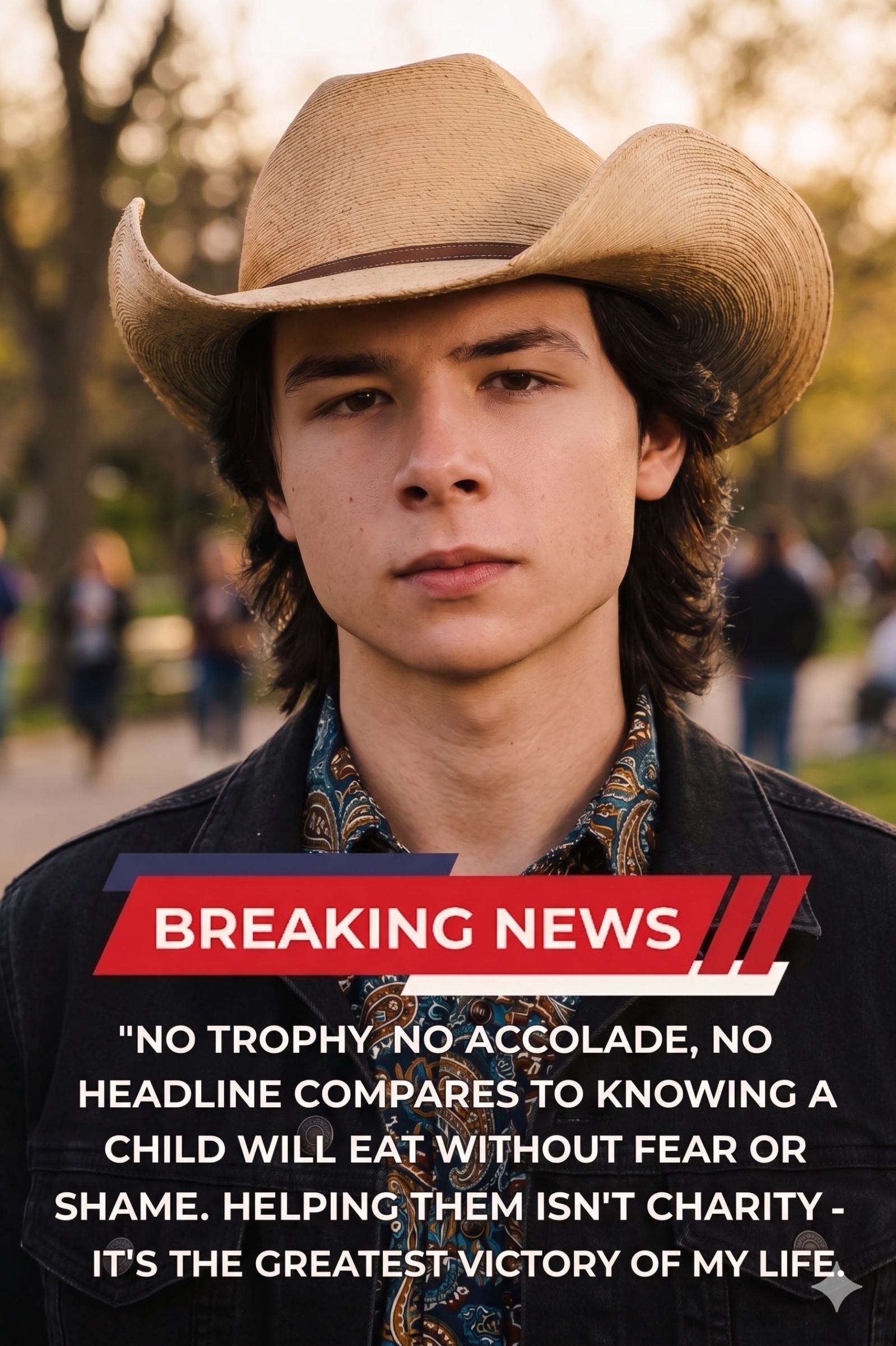 🚨 BREAKING NEWS: John Foster Erases School Lunch Debt — “A Victory Bigger Than Any Award”