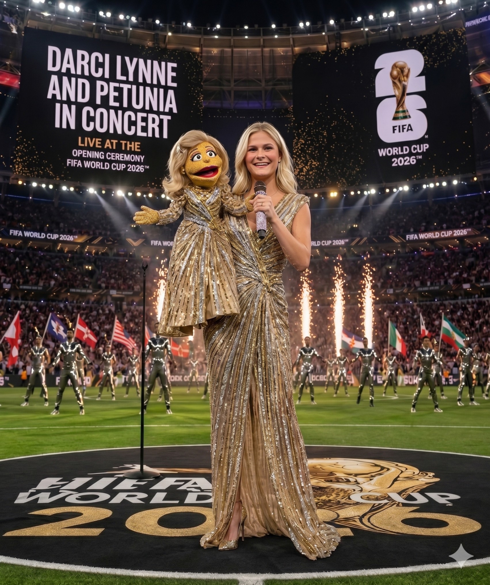 🚨 OFFICIAL: History in the Making — Darci Lynne Set to Take Over the 2026 World Cup Opening Stage!