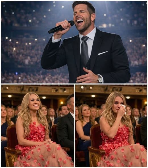“SHE SANG, HE CRIED: Carrie Underwood’s Birthday Tribute to Mike Fisher Leaves an Entire Room in Tears”