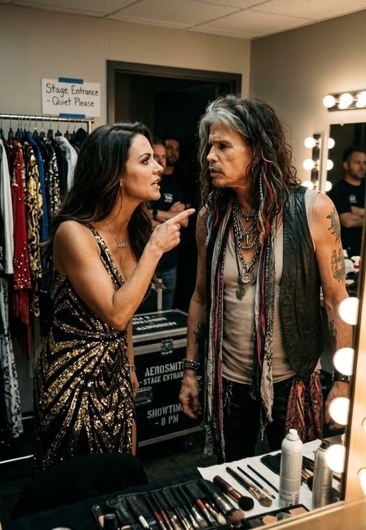 “BACKSTAGE ‘ERUPTION’ OR MEDIA ILLUSION? The Truth Behind Steven Tyler and Aimee Preston’s Alleged Breaking Point”