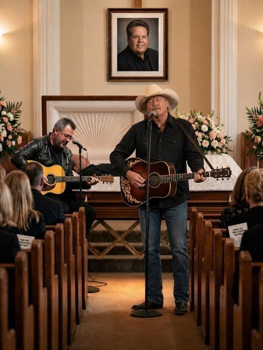 TEARS FILL ROOM: As The Ceremony Unfolds, Alan Jackson Offers A Heartfelt Tribute That Deeply Touches Every Grieving Soul Present