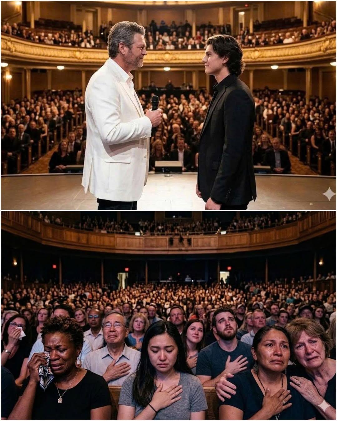 “HE’S THE REASON I KEPT GOING” — 7 WORDS FROM BLAKE SHELTON THAT LEFT 8,000 FANS IN ABSOLUTE SILENCE