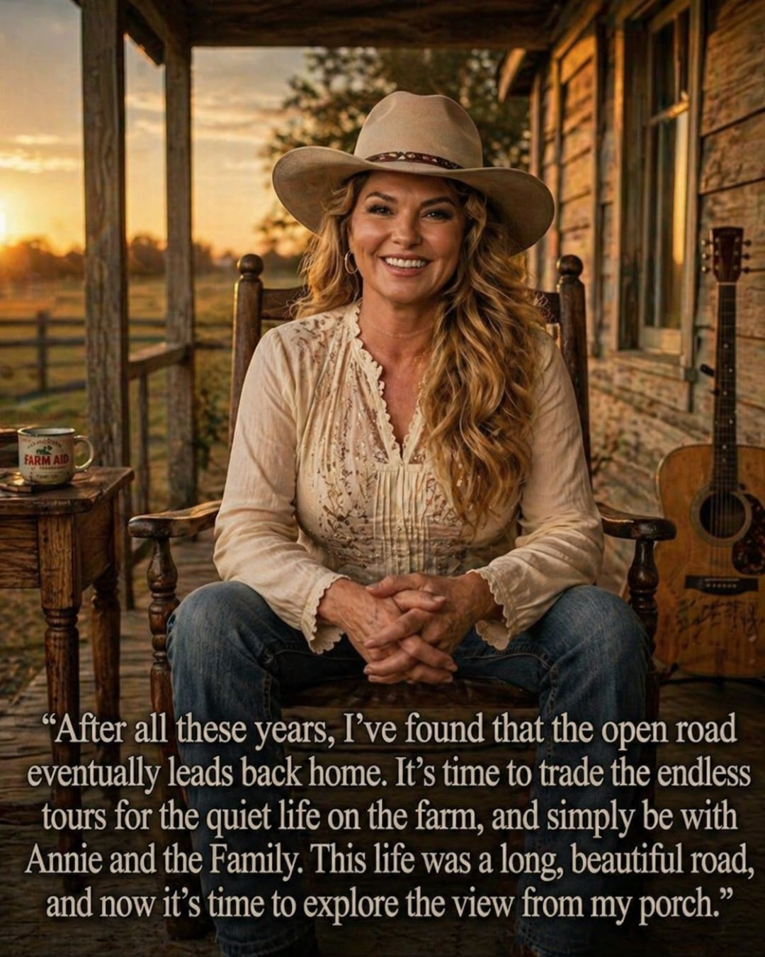 💔 Shania Twain Hints at a Quieter Chapter After a Lifetime in Music — Not an Ending, But a Gentle Turning Point