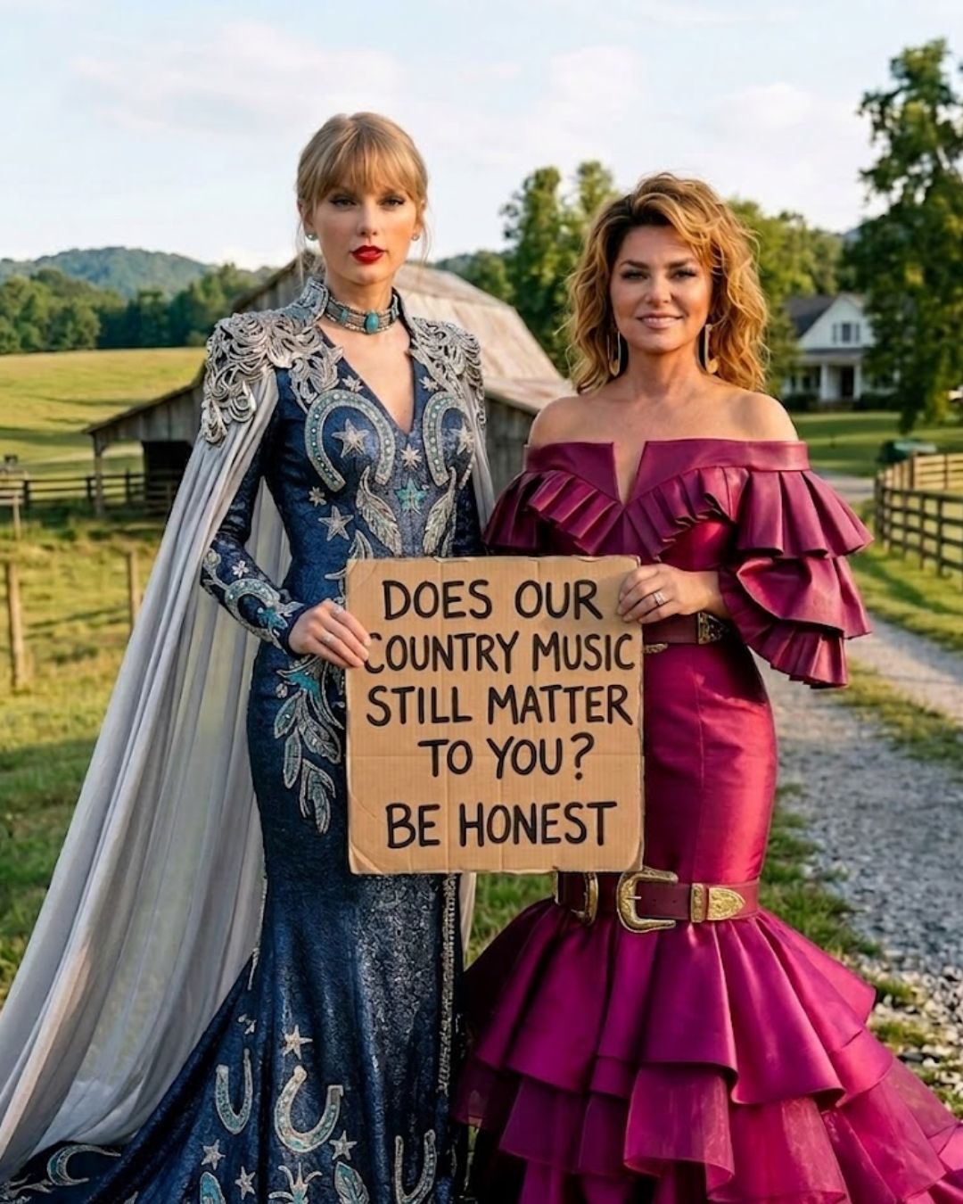 “WE’RE BRINGING THE HEART OF COUNTRY BACK” — SHANIA TWAIN & TAYLOR SWIFT JOIN FORCES IN A POWERFUL NEW ERA FOR COUNTRY MUSIC