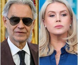 “YOU NEED TO BE SILENT!” — Viral Claim of Karoline Leavitt Targeting Andrea Bocelli Sparks National Debate After Alleged On-Air Response Captures Attention
