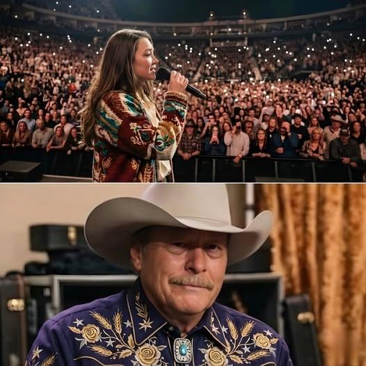 “THAT’S MY DADDY” — 3 WORDS FROM MATTIE JACKSON THAT BROKE ALAN JACKSON DOWN IN FRONT OF 10,000 PEOPLE
