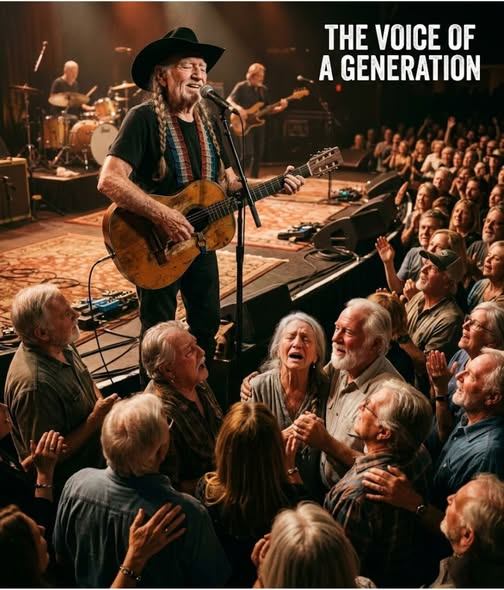 🎶WHAT HAPPENED WHEN WILLIE NELSON PLAYED FOR A CROWD THAT GREW UP WITH HIS MUSIC
