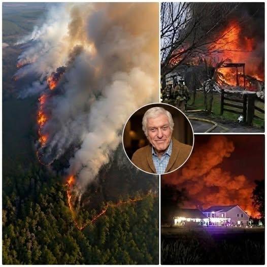 🚨CRITICAL ALERT OR MISLEADING PANIC? The Viral Wildfire Warning Near Dick Van Dyke’s Home — What We Actually Know